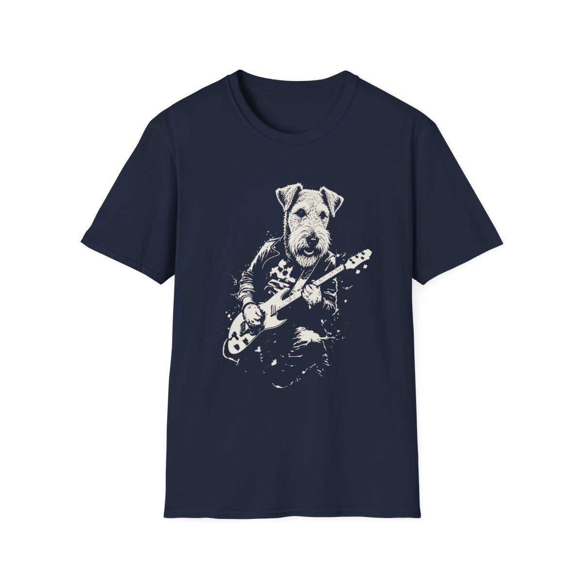 Welsh Terrier Rocking Guitar Tee