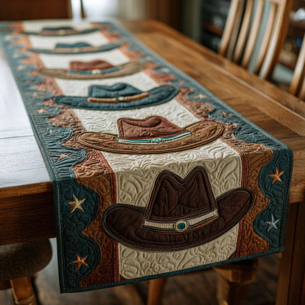 Western Range Quilted Table Runner
