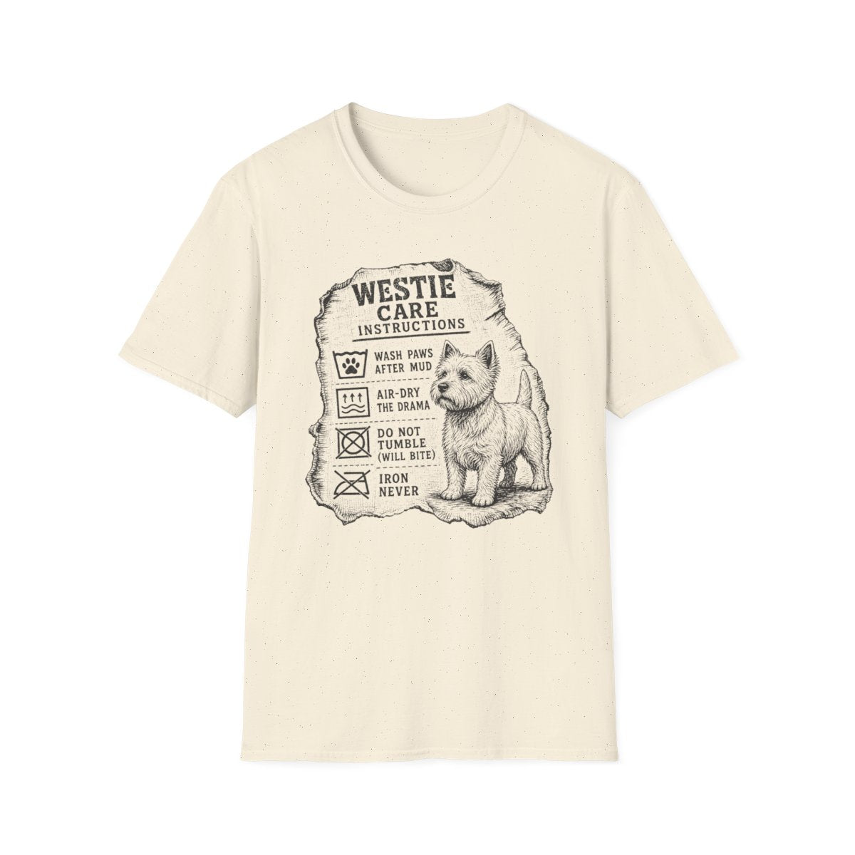 Westie Care Label Tee