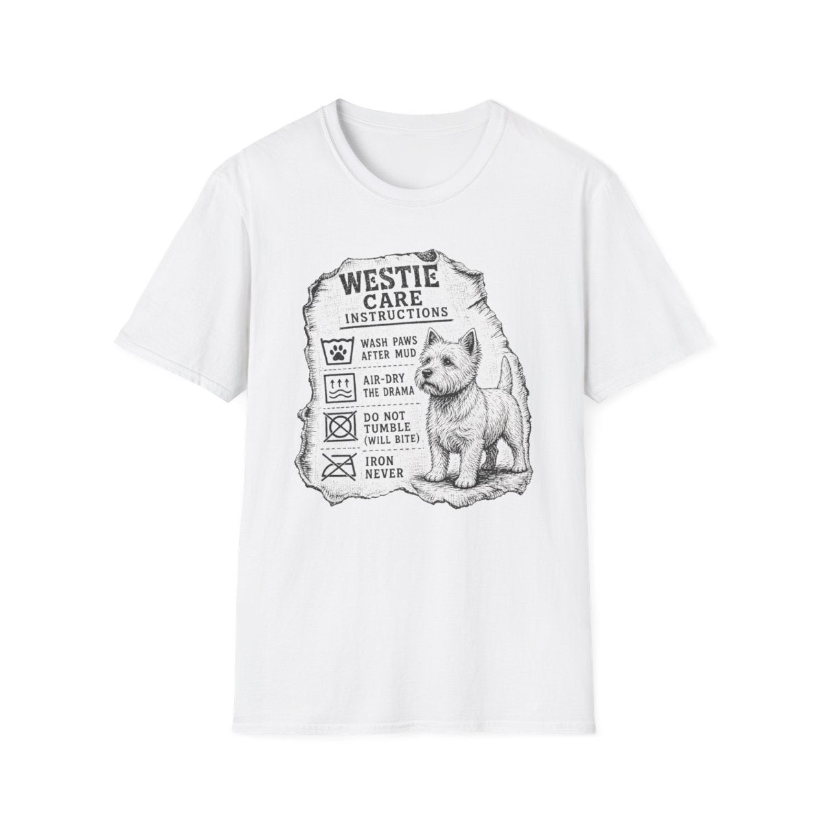 Westie Care Label Tee