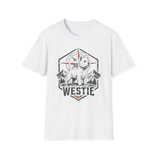 Westie Compass Badge Tee