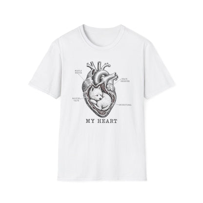 Westie Heart Chart Tee