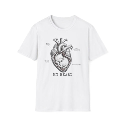 Westie Heart Chart Tee