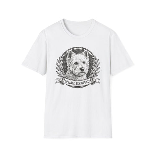 Westie Laurel Crest Tee