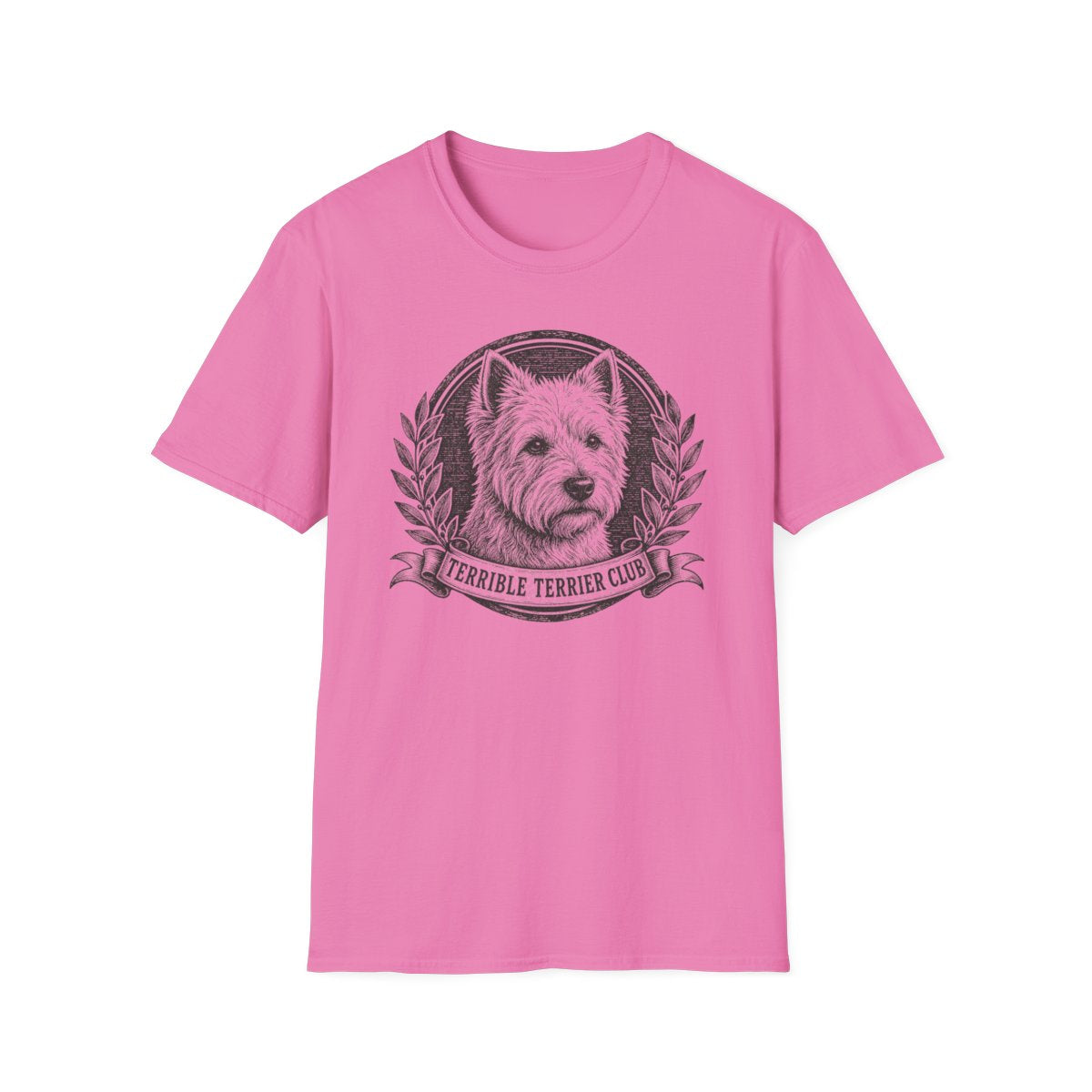 Westie Laurel Crest Tee