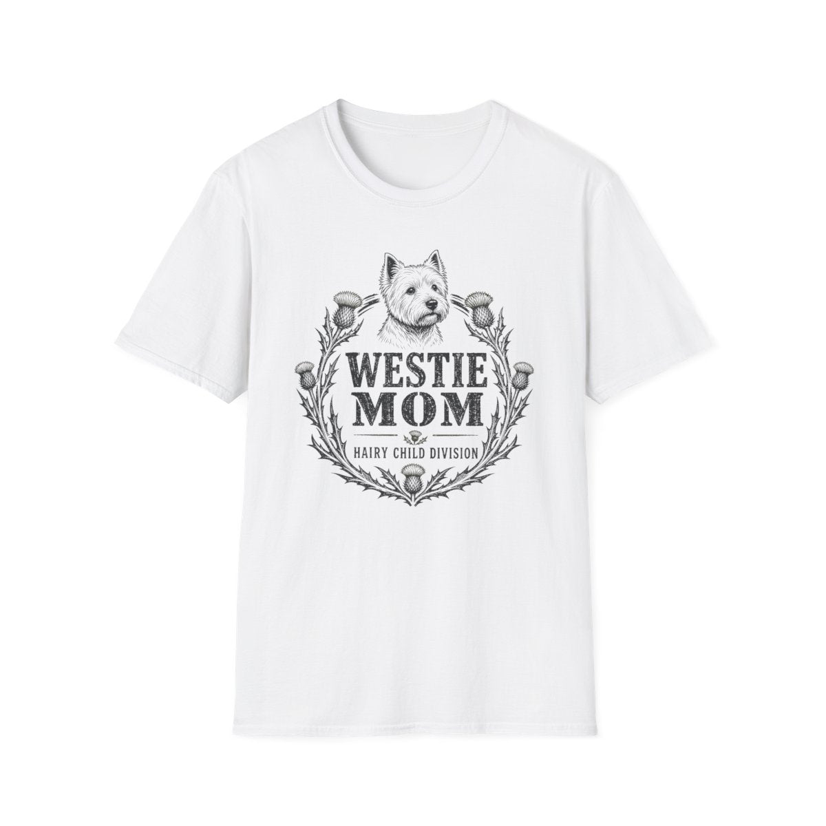 Westie Mom Badge Tee