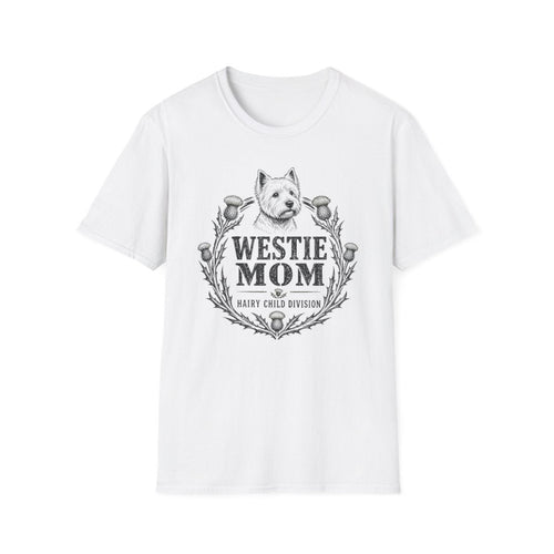 Westie Mom Badge Tee