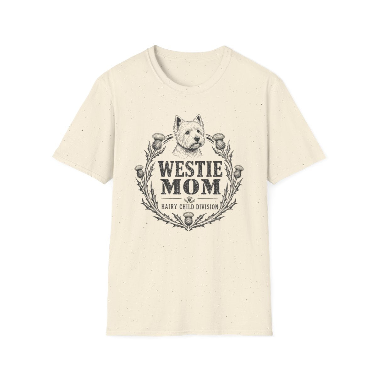 Westie Mom Badge Tee
