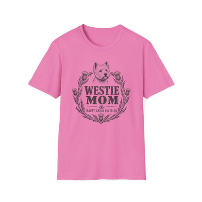 Westie Mom Badge Tee