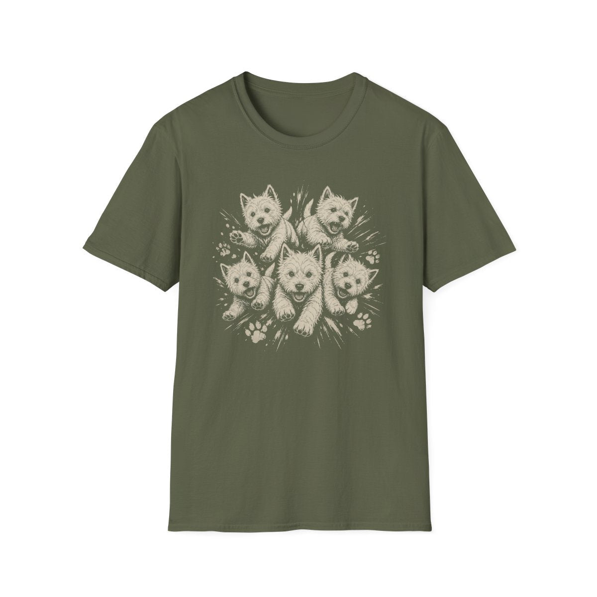 Westie Pack Attack Tee