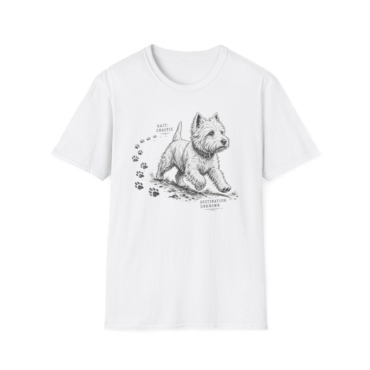 Westie Tracking Guide Tee