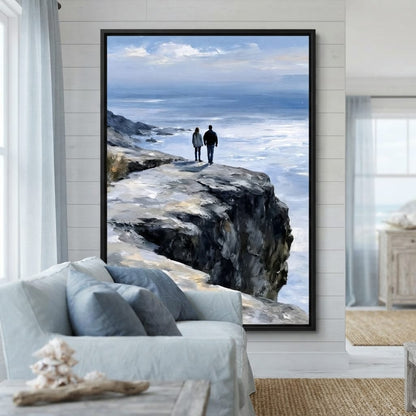Where Two Souls Stand Together Canvas Wall Art