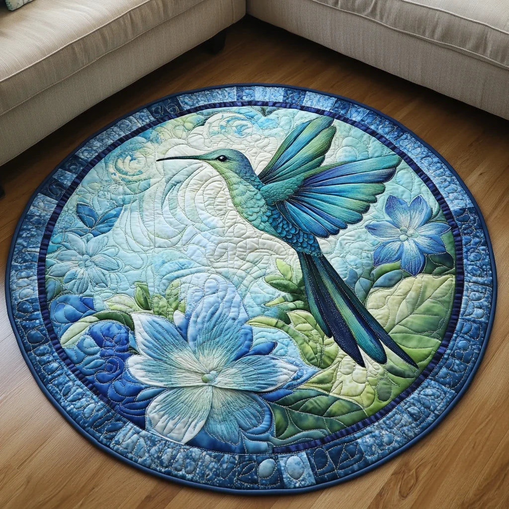 Whirlwind Wings Quilted Round Mat