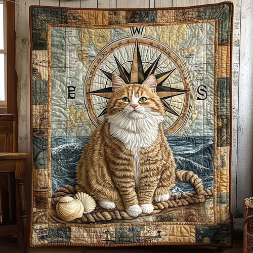 Whiskers On The Horizon Quilt Blanket