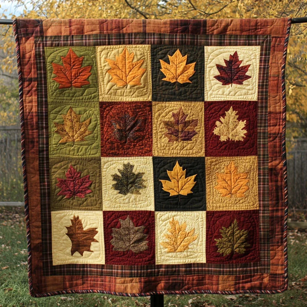 Whispering Autumn Quilt Blanket