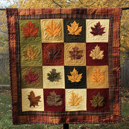 Whispering Autumn Quilt Blanket