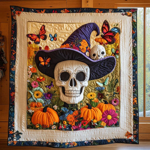 Whispering Bones Quilt Blanket