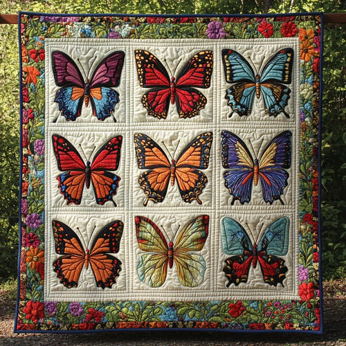 Whispers In Flight Quilt Blanket