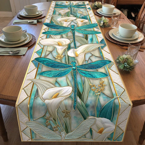Wild Bloom Flutter Quilted Table Runner
