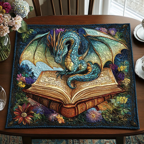 Wild Dragon Quilted Table Topper