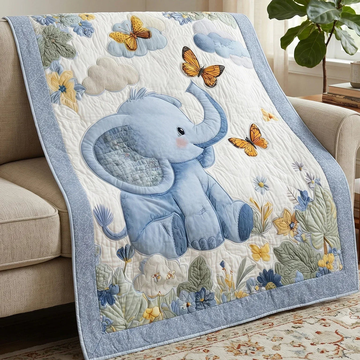 Quilted Blanket by Wild and Way