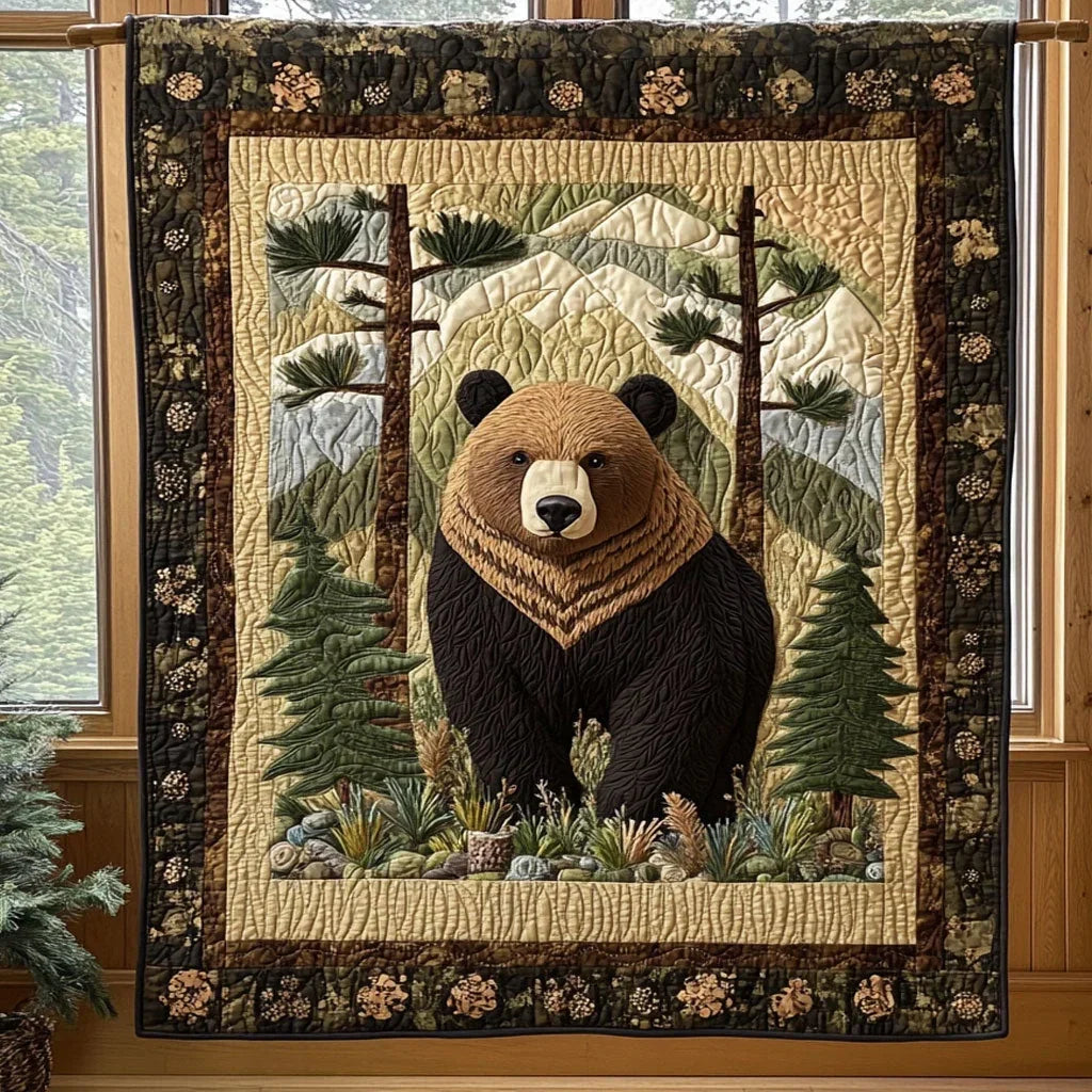 Wild Embrace Quilt Blanket