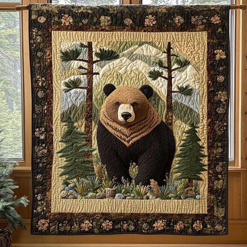 Wild Embrace Quilt Blanket