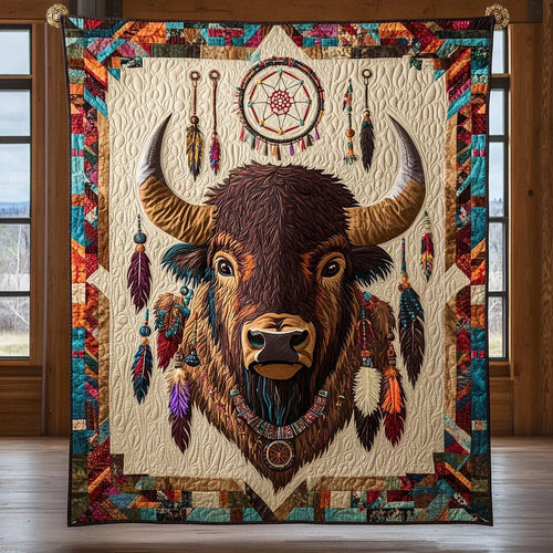 Wild Guardian Quilt Blanket