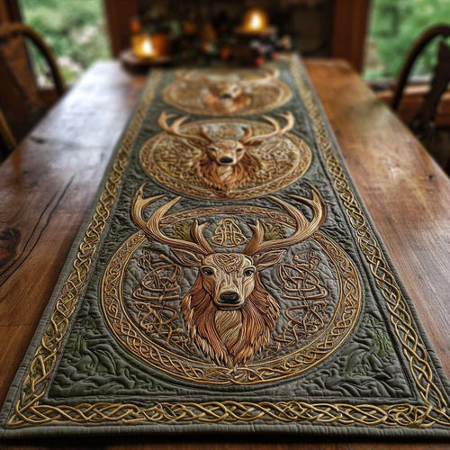 Wild Majesty Quilted Table Runner