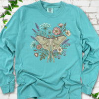 Wildflower Luna Moth LS T-Shirt