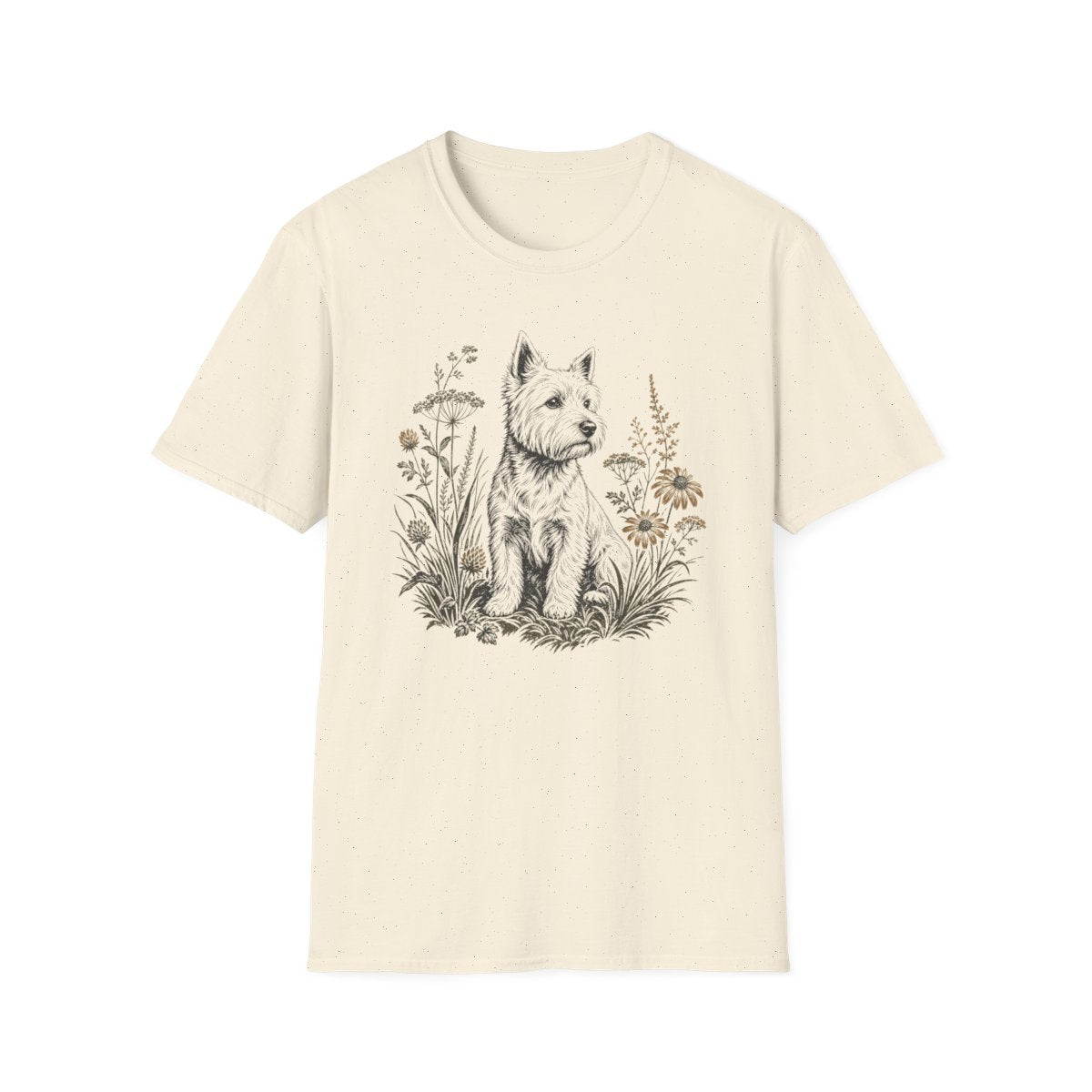 Wildflower Westie Tee