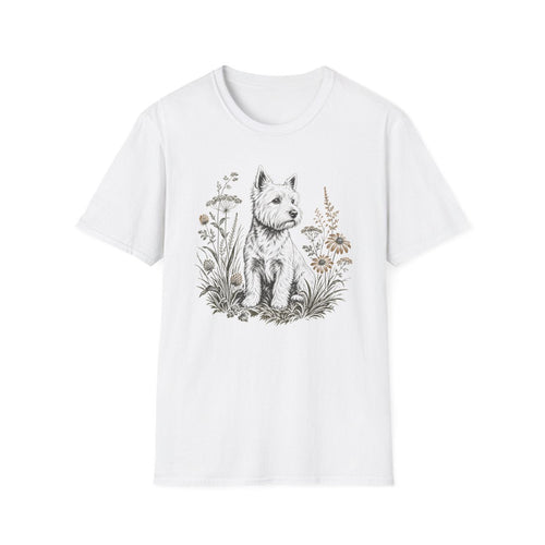 Wildflower Westie Tee