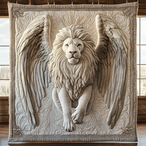 Wing Lion Quilt Blanket