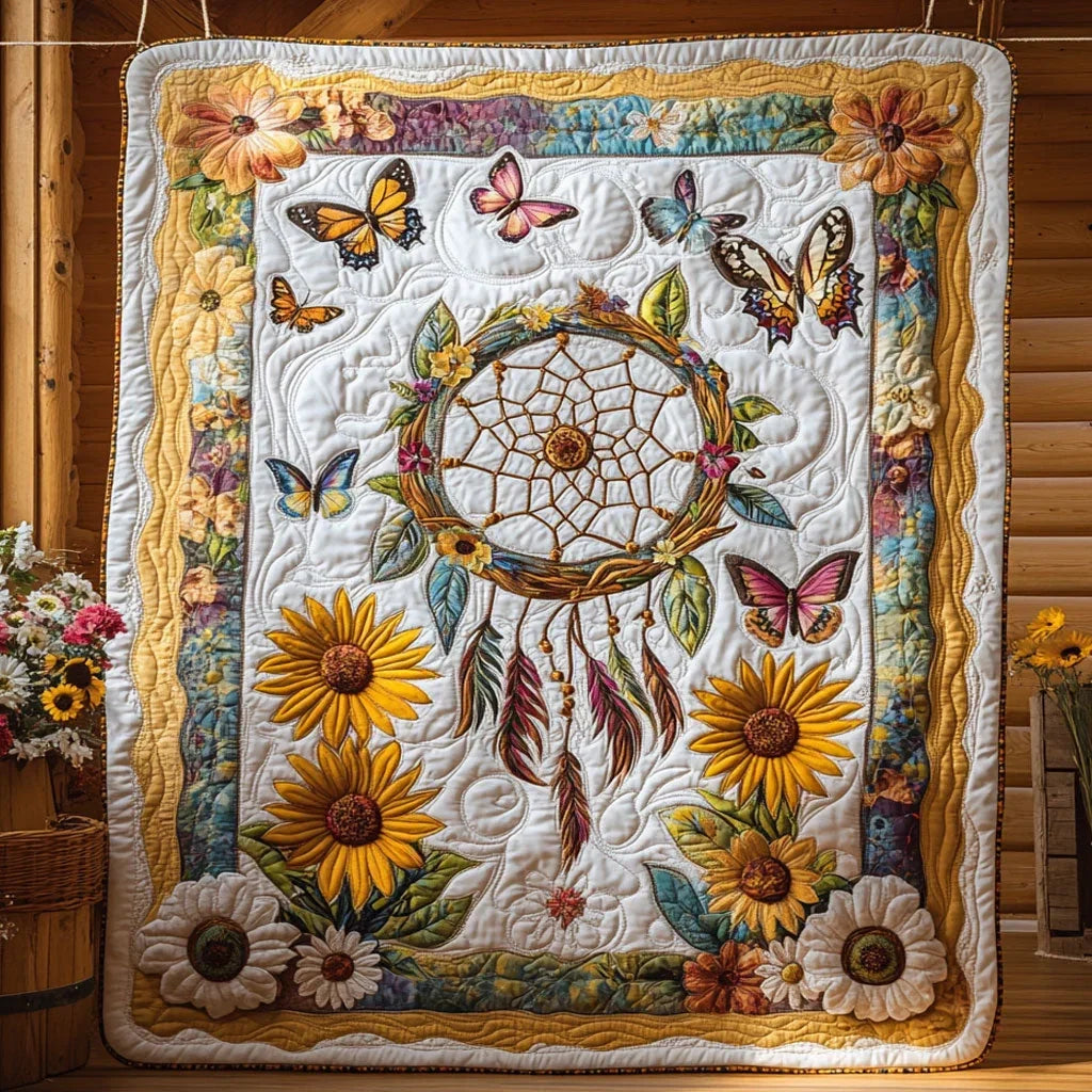 Wings Of Light Quilt Blanket