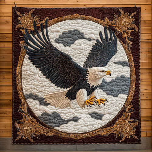 Wings Of Valor Quilt Blanket