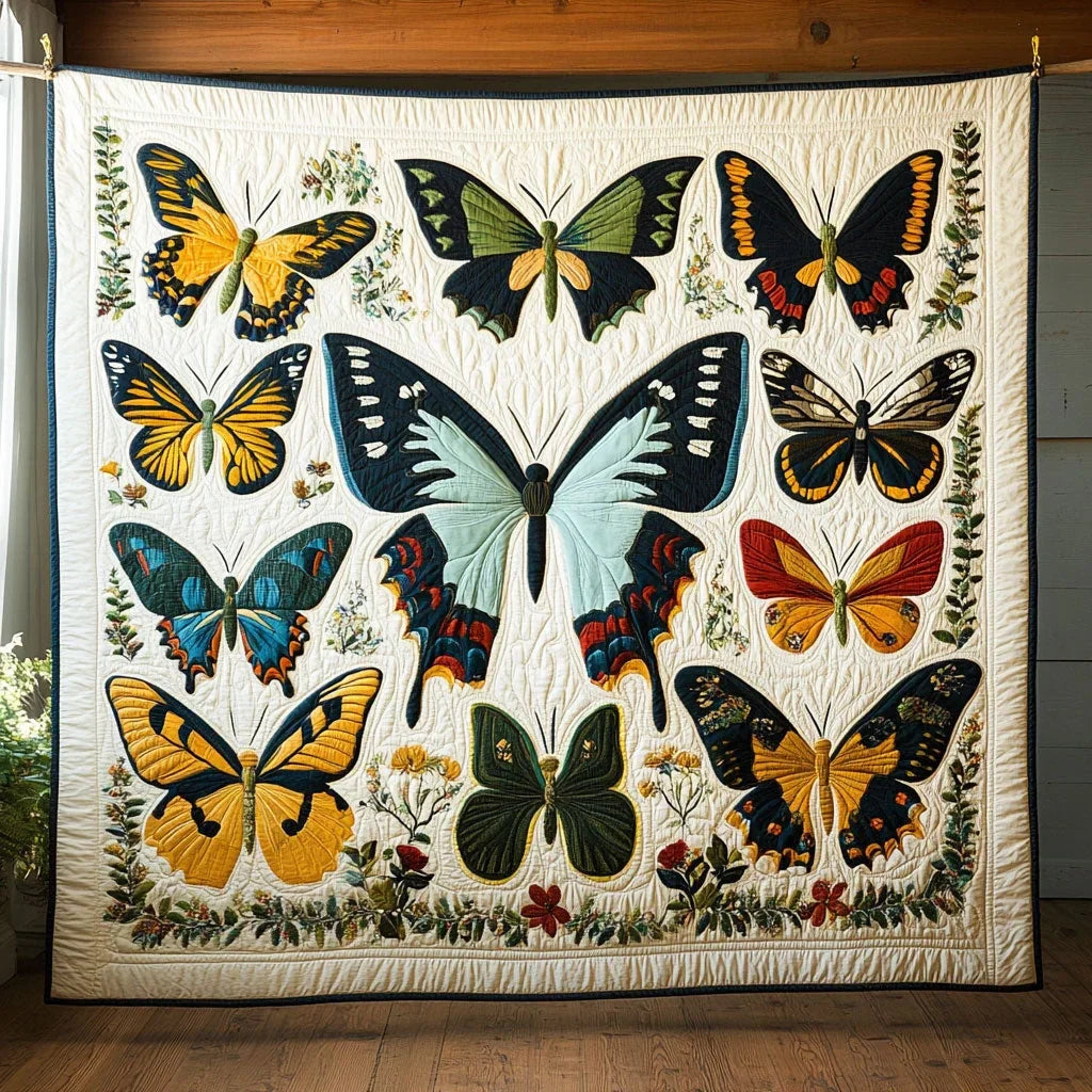 Wings Of Wonder Quilt Blanket