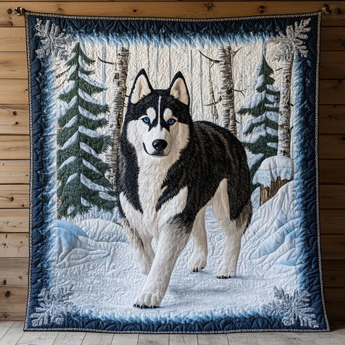 Winter Alpha Quilt Blanket