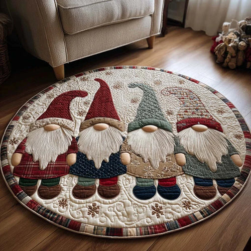 Winter Blessing Quilted Round Mat