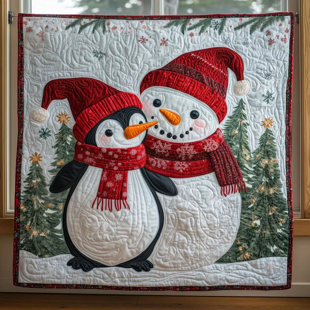 Winter Buddies Quilt Blanket