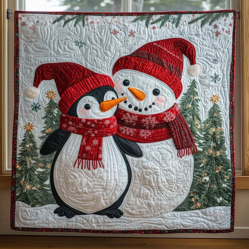 Winter Buddies Quilt Blanket