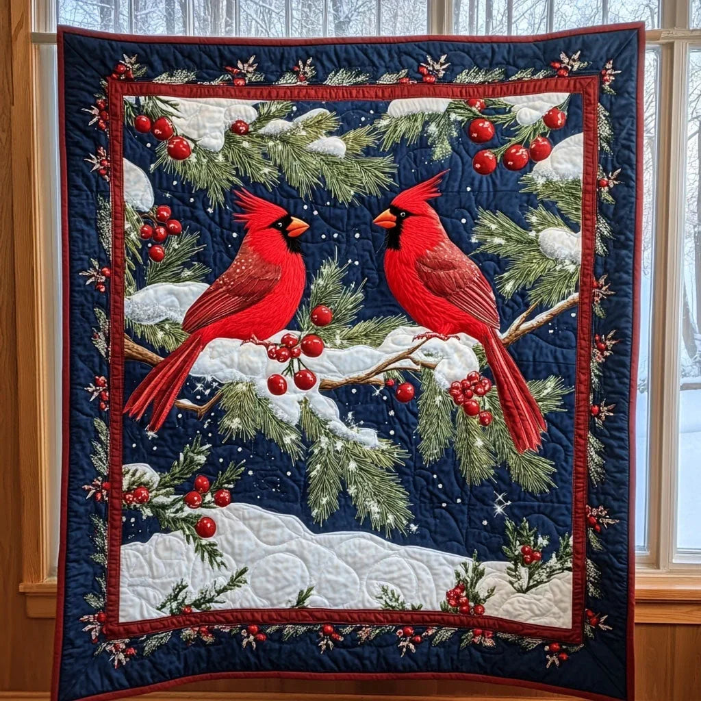 Winter Companions Quilt Blanket
