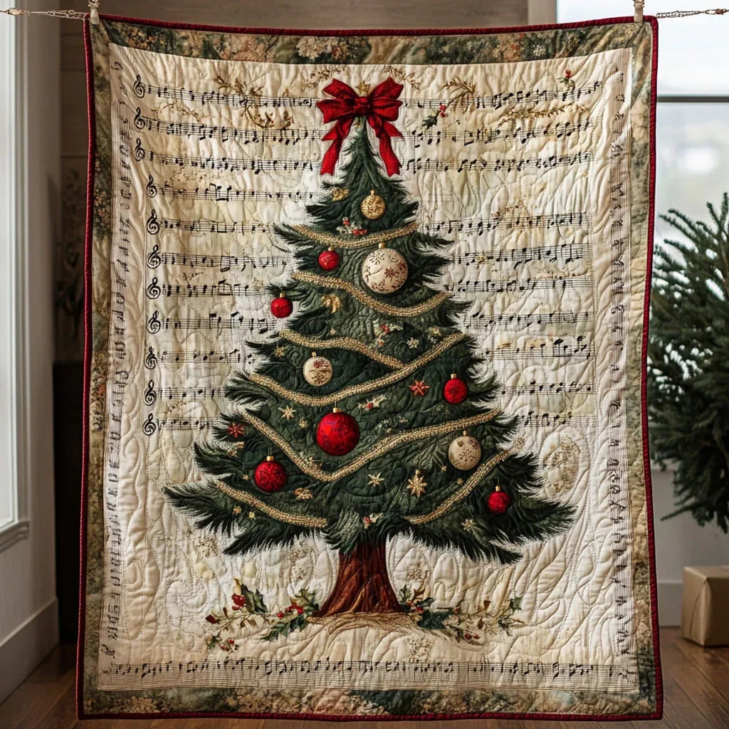 Winter Garland Quilt Blanket