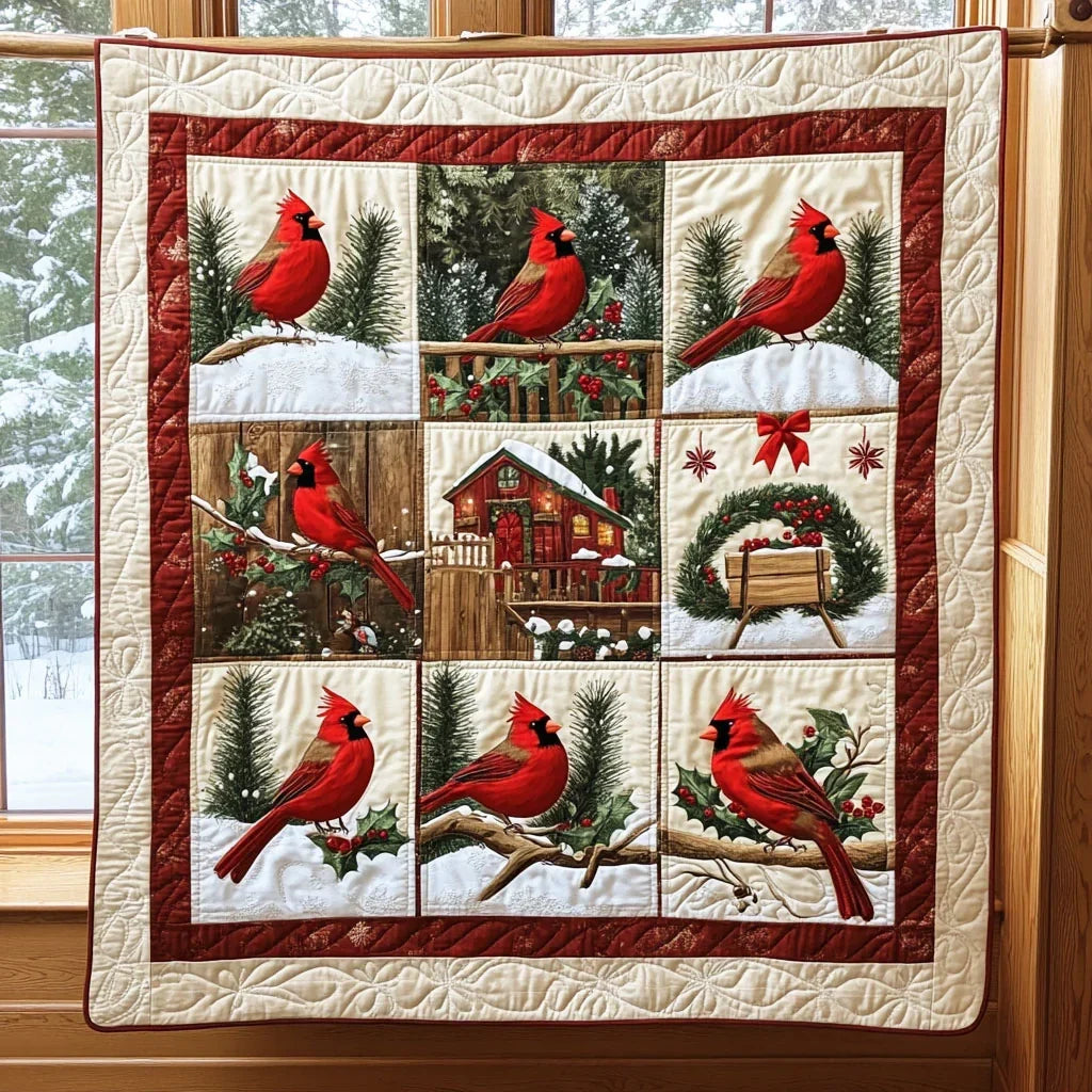 Winter Harmony Quilt Blanket
