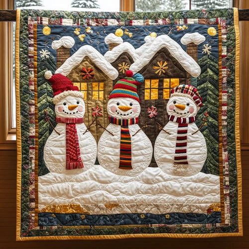 Winter Harmony Quilt Blanket