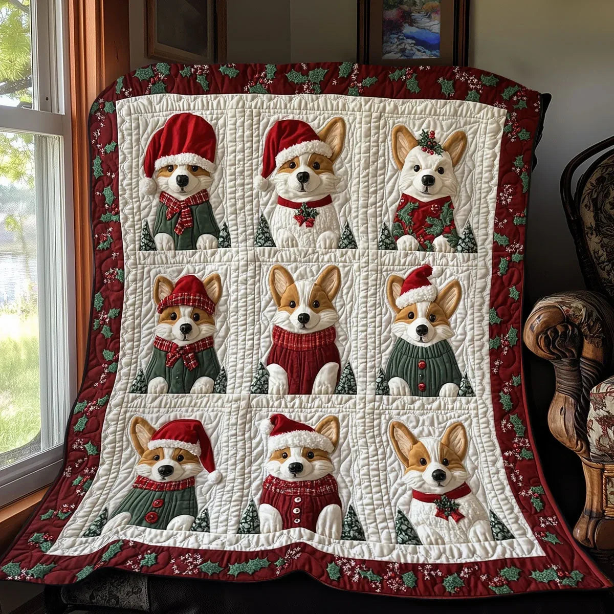 Winter Patch Quilt Blanket