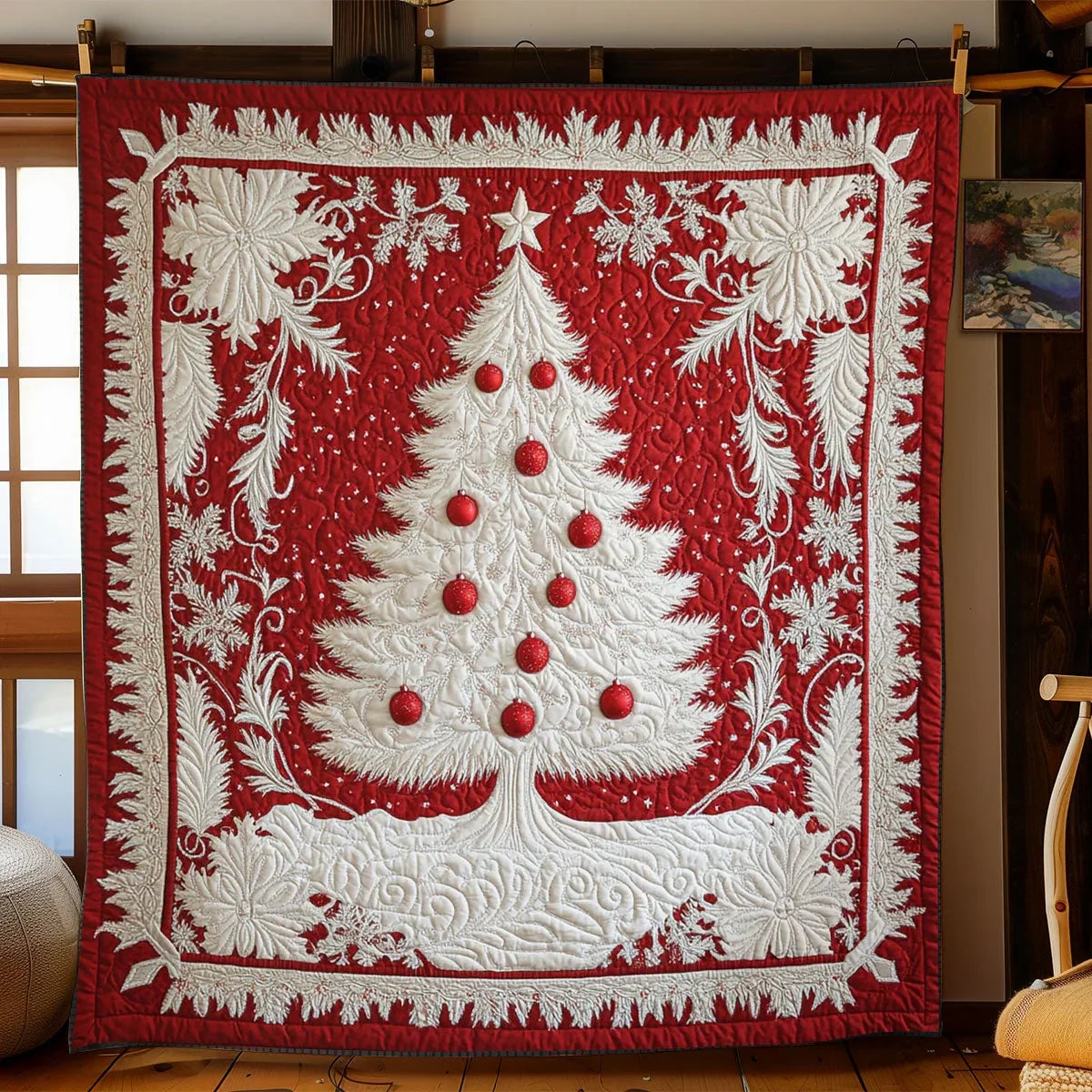 Winter Radiance Quilt Blanket