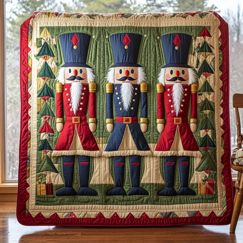 Winter Regiment Quilt Blanket