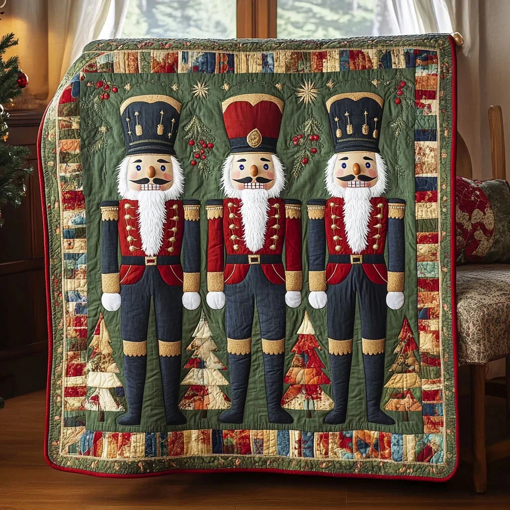 Winter Sentinel Quilt Blanket