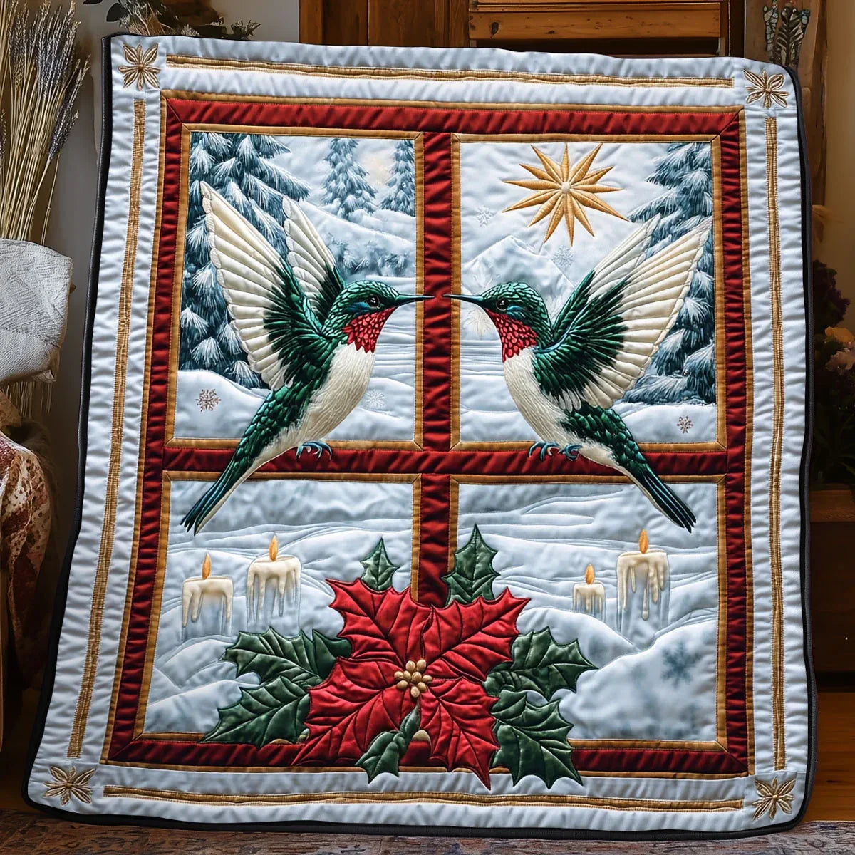 Winter Song Quilt Blanket