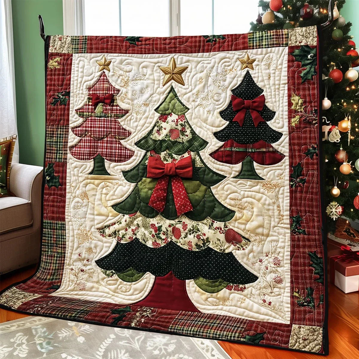 Winter Whispers Quilt Blanket
